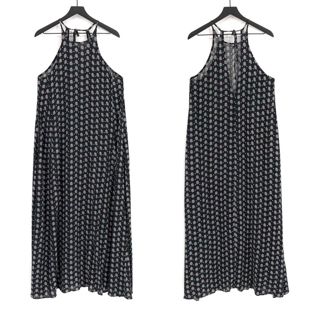 TAVIK Farleigh Maxi Dress Floral Blue Purple S
